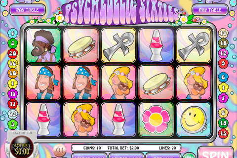 Psychedelic Sixties Slot Game