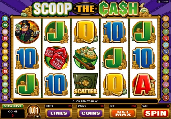 Scoop the Cash Slot Game