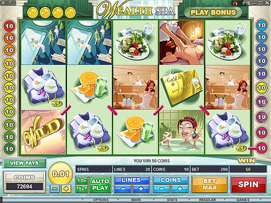 Wealth Spa Slot Game